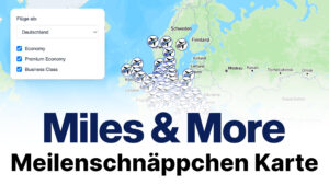 Miles & More Meilenschnäppchen Karte