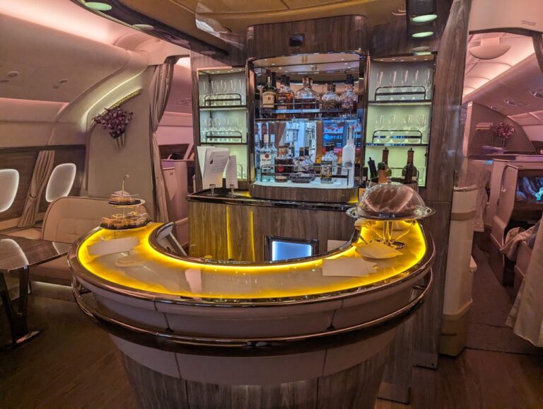 Emirates A380 Business Class